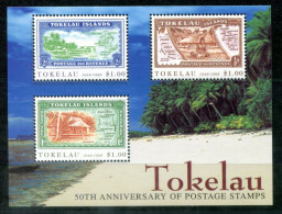 TOKELAU Block 14, Bl.14 Mnh - Marke Auf Marke, Stamp On Stamp, Timbre Sur Timbre - TOKÉLAOU - Tokelau