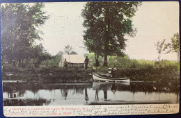 AK, Lake Winnebago, Wisconsin, USA, 1906 - Oshkosh