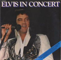 ELVIS  PRESLEY    °°   ELVIS  IN CONCERT   ALBUM  DOUBLE - Altri - Inglese