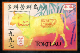 TOKELAU Block 10 II, Bl.10 II Mnh - Jahr Des Ochsen, Year Of The Ox, Année Du Buffle, Pacific '97 - TOKÉLAOU - Tokelau