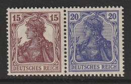 Germania, Combinatie W14, Ungebraucht, 18€ Kat. - Carnets & Se-tenant