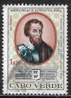 Cabo Verde – 1968 Pedro Álvares Cabral 1$50 Used Stamp - Cape Verde