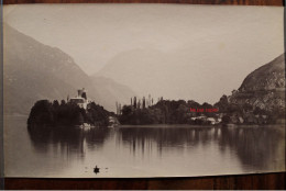 Photo 1880's Annecy France Tirage Albuminé Albumen Print Vintage - Plaatsen