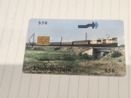 Zimbabwe-(ZIM-29A)-electic Train-(33)-($50)-(1200-259674)-(12/00)-used Card+1card Free - Simbabwe