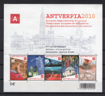 Belgium/Belgique 2010 - Antverpia 2010 -  European Philately Championship - Minisheet - MNH** - Excellent Quality - Covers & Documents