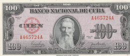Cuba De 100 Peso 1950, P82a   UNC - Cuba