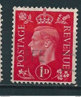 N° 210 George VI   Timbre Grande Bretagne 1936 Oblitéré Royaume-Uni GB Postage Revenue - Oblitérés