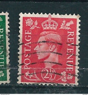 N° 255  George VI - Fond Clair  Timbre  Grande Bretagne 1951 Oblitéré Royaume-Uni GB Postage Revenue - Oblitérés