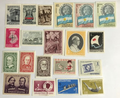 Argentina 1958/9,  Lot Of 20, MNH. - Unused Stamps