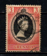 GRENADA - 1953 - Queen Elizabeth II - Coronation - USATO - Grenada (...-1974)