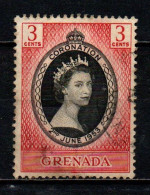 GRENADA - 1953 - Queen Elizabeth II - Coronation - USATO - Grenada (...-1974)