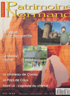 PATRIMOINE NORMAND N° 10 - Urville-Nacqueville, Le Marais Vernier, Château De Canisy, Pays De Caux, Saint Lô - Normandie