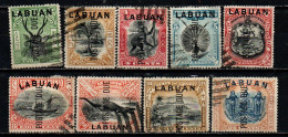 LABUAN - 1901 - POSTAGE DUE STAMPS - USATI - North Borneo (...-1963)