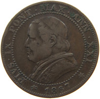 VATICAN SOLDO 1867 R Pius IX. 1846-1878. #s077 0387 - Vatican