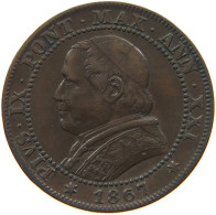 VATICAN SOLDO 1867 R Pius IX. 1846-1878. #s076 0007 - Vatican