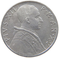 VATICAN 5 LIRE 1953 Pius XII. (1939-1958) #s069 0653 - Vatican