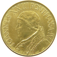 VATICAN 20 LIRE 1962 JOHANNES XXIII. 1958-1963 #s041 0733 - Vatican
