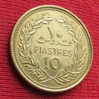 Lebanon 10 Piastres 1970 KM# 26 *VT Liban Libano Libanon - Libanon