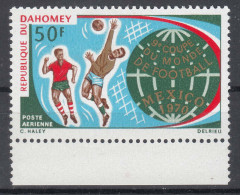 Dahomey 1970 Football World Cup Mi#415 Mint Never Hinged - Benin – Dahomey (1960-...)