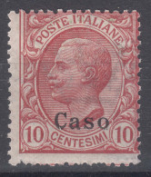 Italy Colonies Aegean Islands Caso 1912 Mi#5 II Mint Hinged - Ägäis (Caso)