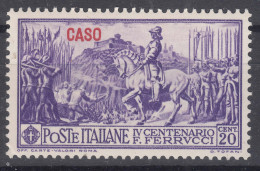 Italy Colonies Aegean Islands Caso 1930 Mi#26 II Mint Hinged - Egeo (Caso)