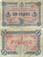 France - BILLET - Chambre De Commerce De CHALONS-sur-SAONE - UN FRANC - 1916 - JP.042.10 - 15-249 - Bonds & Basic Needs