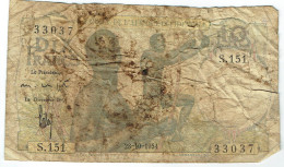 Etats D'Afrique De L'Ouest - Billet De 10 Francs Banque De L'Afrique Occidentale - 28 Octobre 1954 - P37 - États D'Afrique De L'Ouest