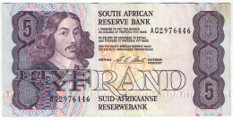 Afrique Du Sud - Billet De 5 Rand - Jan Van Riebeek - Non Daté (1978-94) - P119e - Südafrika