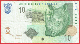 Afrique Du Sud - Billet De 10 Rand - Non Daté (1999) - P123b - South Africa
