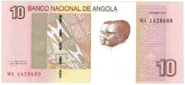 Angola - Billet De 10 Kwanzas - Dr. Agostinho Neto & José Eduardo Dos Santos - Octobre 2012 - P152a - Neuf - Angola
