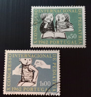 Portugal 1962 Pediatric Congress Modèle: Maria Keil X 2 Used - Usado