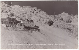 Schneefernerhaus 2650 M Mit Zugspitzgipfel 2965 M, Deutschland - (Tirol, Österreich/Austria) - 1954 - Lermoos