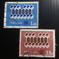 Portugal 1962 EUROPA Stamps - Modèle: Fred Kradolfer X 2 Used - Oblitérés