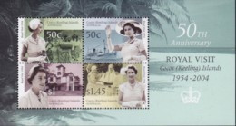 Cocos (Keeling) Islands 2004 Royal Visit M/S Mint Never Hinged - Cocos (Keeling) Islands