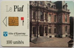 Le Piaf 100 Units - Ville D' Epernay - Capital Du Champagne - Cartes De Stationnement, PIAF