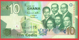 Ghana - Billet De 10 Cedis - 6 Mars 2010 - P39b - Ghana