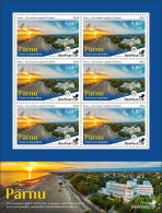 Estonia Estland Estonie 2023 Pärnu Summer Capital Of Estonia BeePost Sheetlet MNH - Estonie