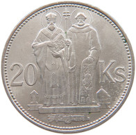SLOVAKIA 20 KORUN 1941  #t161 0111 - Slovenië