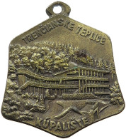 SLOVAKIA MEDAL  TRENCIANSKE TEPLICE HRAD TRENCIN #sm01 0341 - Slovenia