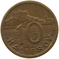 SLOVAKIA 10 HALIEROV 1939  #s079 0057 - Slovénie