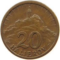 SLOVAKIA 20 HALIEROV 1940  #s078 1067 - Slowakije