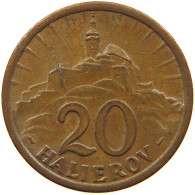 SLOVAKIA 20 HALIEROV 1940  #s078 1055 - Slowakei