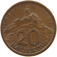 SLOVAKIA 20 HALIEROV 1940  #s078 1045 - Slowakei