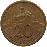 SLOVAKIA 20 HALIEROV 1940  #s078 1043 - Slowakei