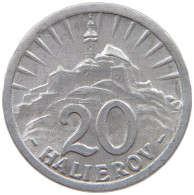 SLOVAKIA 20 HALIEROV 1942  #s074 0257 - Slowakei