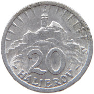 SLOVAKIA 20 HALIEROV 1942  #s074 0245 - Slovaquie