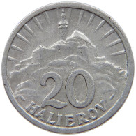 SLOVAKIA 20 HALIEROV 1942  #s074 0249 - Eslovaquia