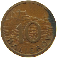 SLOVAKIA 10 HALIEROV 1942  #s079 0037 - Eslovaquia