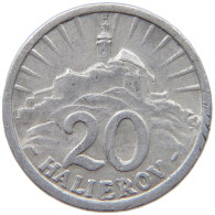 SLOVAKIA 20 HALIEROV 1942  #s037 0389 - Slovacchia