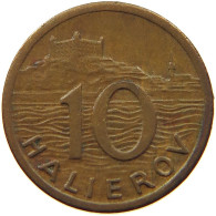 SLOVAKIA 10 HALIEROV 1939  #s037 0087 - Slovakia